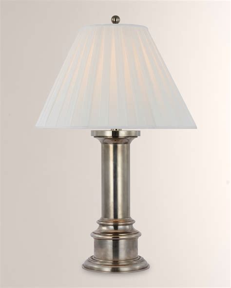 Visual Comfort Signature Hammett Table Lamp With Pleated Shade by Ralph ...