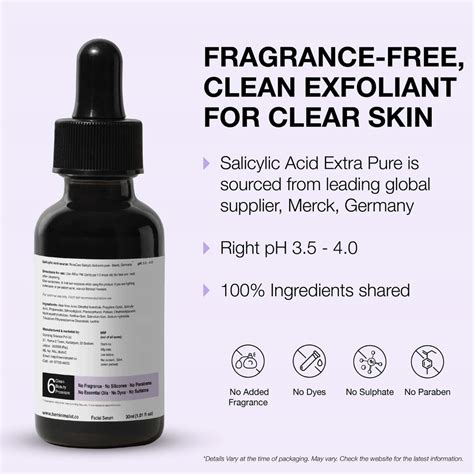 Buy MINIMALIST SALICYLIC ACID 2%SERUM FOR BLACKHEADS PORE TIGHTENING ...