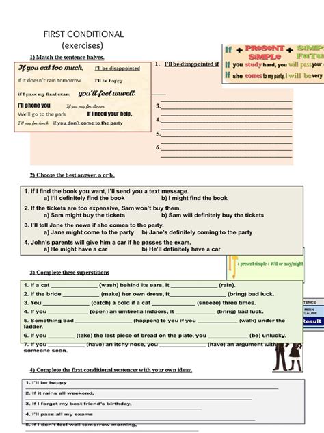 First Conditional Exercises 的图像结果