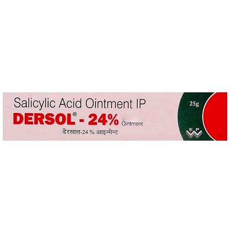 Dersol-24% Ointment 25g Price, Uses, Side Effects, Composition - Apollo ...