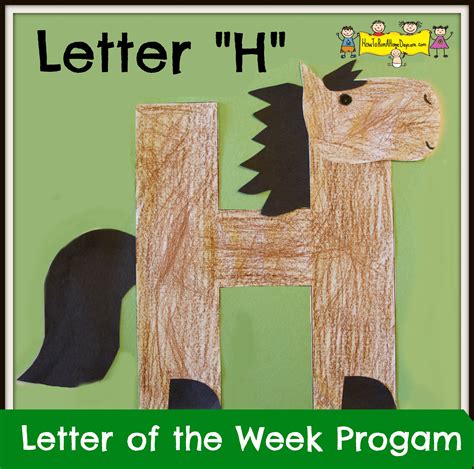 Letter H Crafts For Preschool Creative Horse Crafts For Preschoolers: