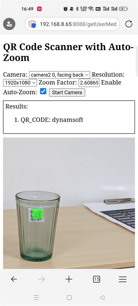 Image result for Web QR Code Scanner