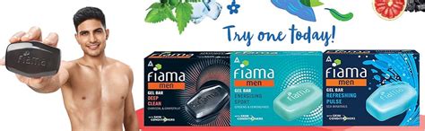 Buy Fiama Men Energizing Sport Gel Bar, With Ginseng & Lemongrass, 500g ...