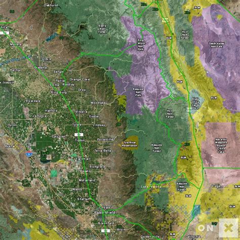 Map Of Deer Hunting Zones In California