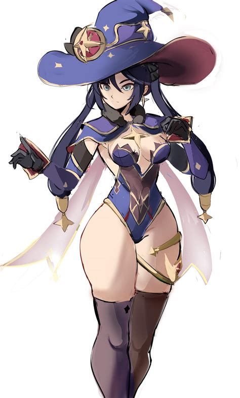 Mona thighs. (@rakeemspoon) : r/GenshinImpactNSFW