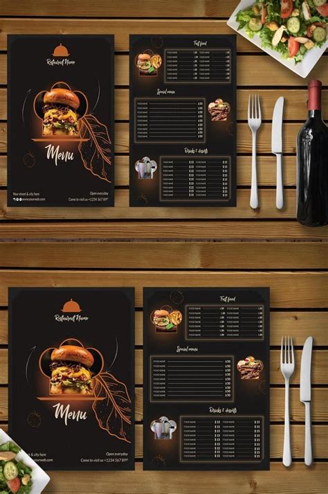 Menu Samples 的图像结果