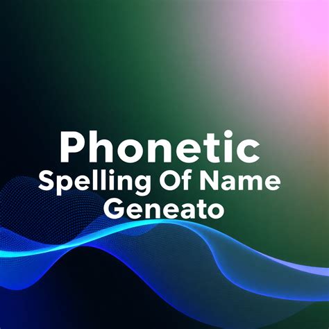 Best Phonetically Spell Your Name Generator | Vondy