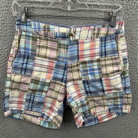 Women's Madras Plaid Shorts