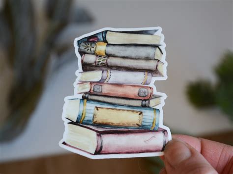 Image result for Classics Book Stack Sticker