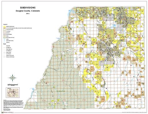 Map Of Douglas County