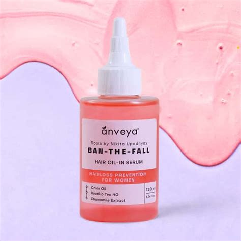 Buy ANVEYA ROOTS BAN THE FALL HAIR OIL-IN SERUM 120ML | FOR HAIR FALL ...