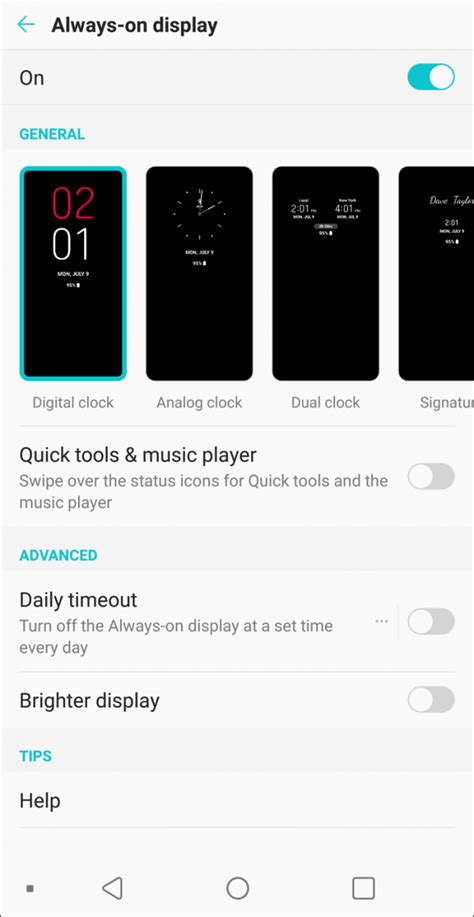 Image result for LG Android 7.0 Color Adjusting Screen