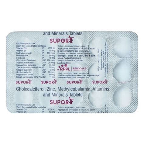 Suport Tablet | Uses, Side Effects, Price | Apollo Pharmacy