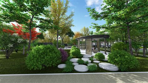北京市平谷产业园景观概念设计 - 深圳媚道风景园林与城市规划设计院