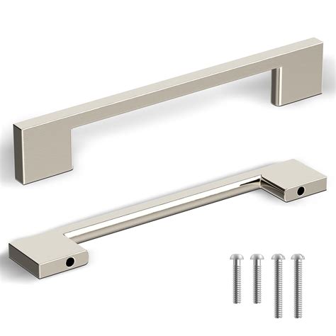 Nickel Cabinet Handles Crofts & Assinder Monmouth Brushed Satin Nickel