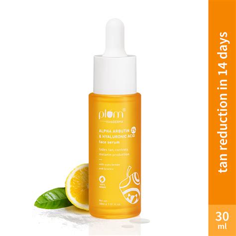 Buy 2% Alpha Arbutin Serum with Hyaluronic Acid for Even-Toned Skin – Plum
