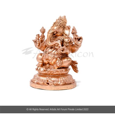Buy Bronze Ganpati Idol for Home | Lord Vigneshwara Statue – artistickicon