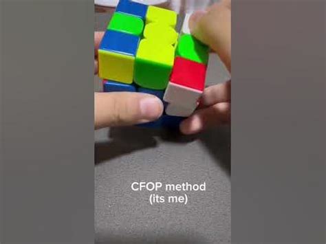 Image result for CFOP method CFOP Tutorial