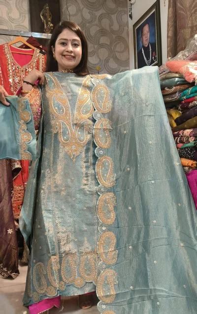 Khen khab embroidered with bottom work 4750 1