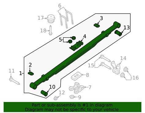 ML3Z-5560-M - Leaf Spring Assembly 2021-2025 Ford F-150 | AutoNation Parts