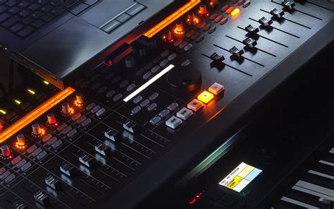 Download wallpaper 3840x2400 mixing console, music, buttons, dj 4k ...