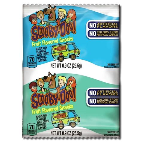 Scooby Fruit Snack Value Pack | .9 Ounce | Pack of 24 - Walmart.com
