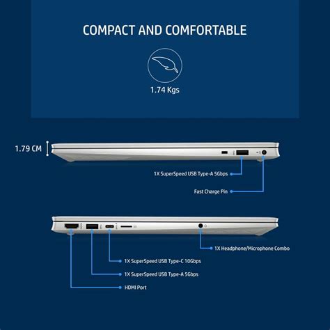 HP Pavilion Intel Core i5 12th Gen core i5 1240P - (16 GB/512 GB SSD ...