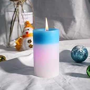 Buy ignitate Round Shaped Real Wax Colour Changing Magic Candle, Real ...