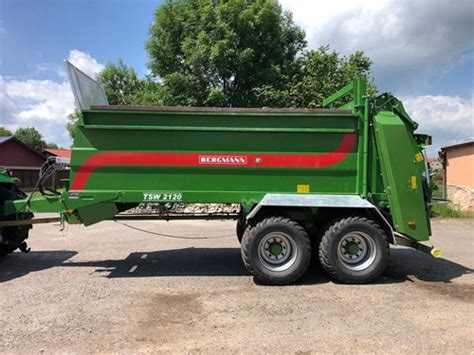 2022 Bergmann TSW 2120 T universal spreader in Hrubčice, Czech Republic