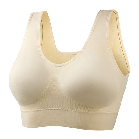 EHTMSAK Minimizer Bra 44dd Seamless Plus Size Bandeau Bras Push Up ...