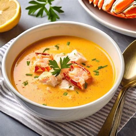 Easy Creamy Lobster Bisque for Brunch - Happy Baking Days