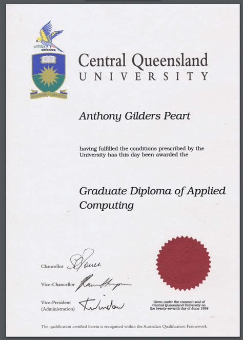 假的澳洲大学毕业证样本
