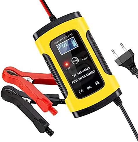 Verilux® Car Battery Charger, 6A 12V / 3A 24V Intelligent Automatic ...