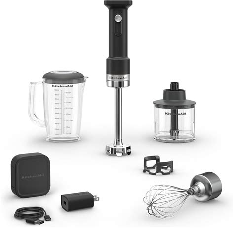 Amazon.com: KitchenAid Go Cordless Hand Blender with Accessories ...