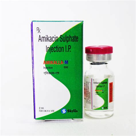 AMIKALLA-M500 Injection Skylla Pharmaceuticals