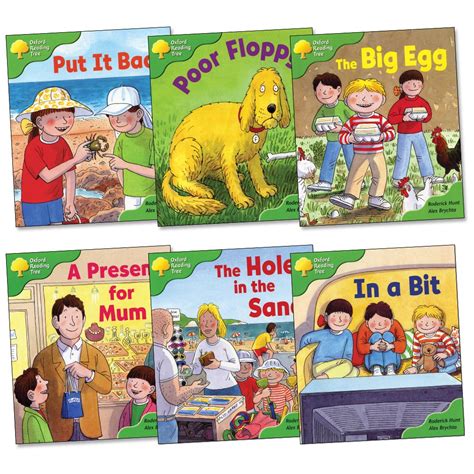 Oxford Reading Tree: Stage 2: First Phonics: Pack (6 books, 1 of each ...