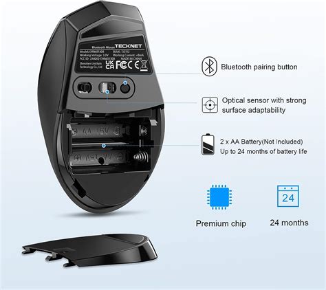 Image result for TeckNet Bluetooth Mouse Setup