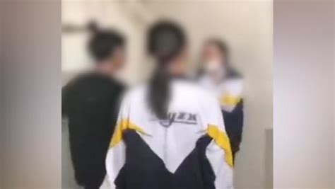 警方通报两女中学生校内对一女生打骂：已依法处理_七环视频_澎湃新闻-The Paper