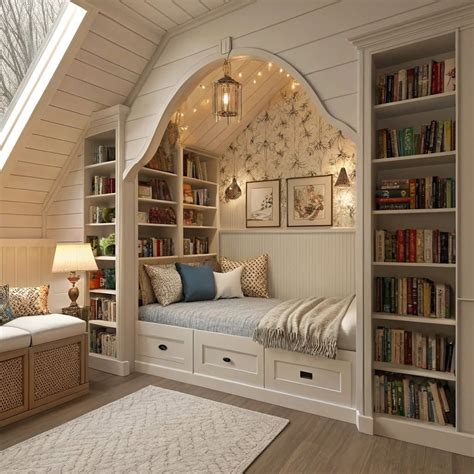 Pin by Stacey Hinds on Book nook in 2025 | Home library rooms, Dream house interior, Dream house ...