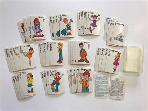 1988 Vintage Slap Jack Playing Cards Set Complete Set Kids | Etsy