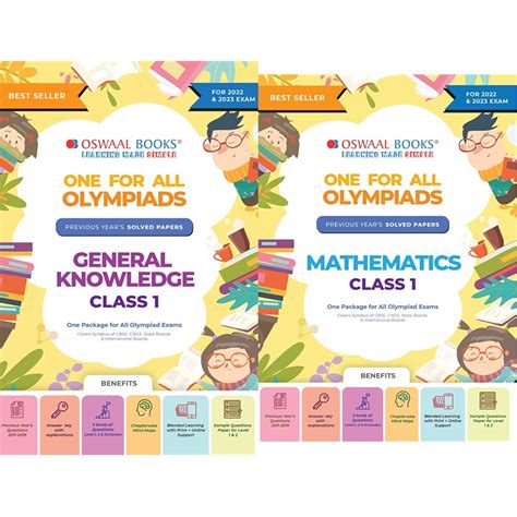 Buy Oswaal Previous Years' Solved Papers, Class-1 General Knowledge ...