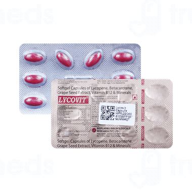 Lycovit Capsule 10 - Uses, Side Effects, Dosage, Price | Truemeds