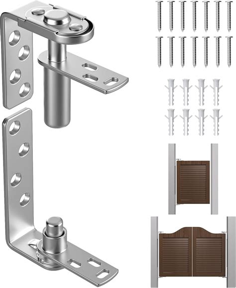 Haidms Saloon Door Hinges - Stainless Steel Swinging Hinge, Double ...
