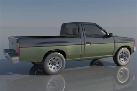 Nissan Hardbody D21 1994 3D model 3D printable | CGTrader