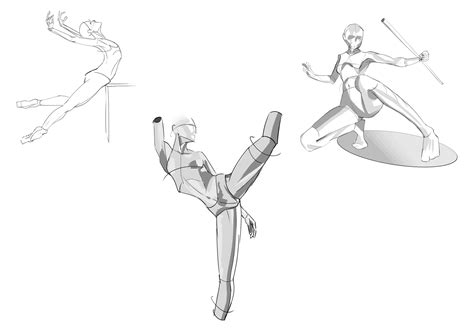 Image result for Block Pose Drawing