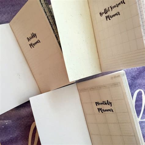 Free Traveler's Notebook Inserts Printables (Monthly, Weekly & Daily ...