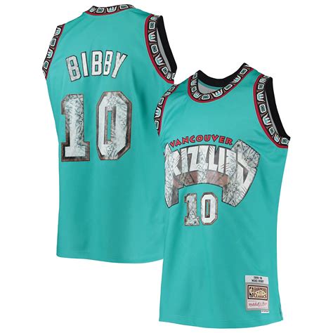 Mitchell Ness Mike Bibby Vancouver Grizzlies 1996/97 Hardwood Classics ...