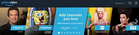 Image result for Prime Video Channels