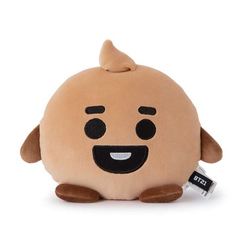 BT21 [SHOOKY] Polyester Baby Mini Body Cushion (Brown, Standard), Set ...