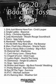 Garter Toss Wedding Songs by Top 20 Bouquet Toss Songs Maximum Toronto Dj Garter Toss Wedding Songs